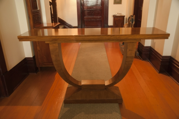 Australian depression era cupboard, 1 door, made from old Mobile packing cases