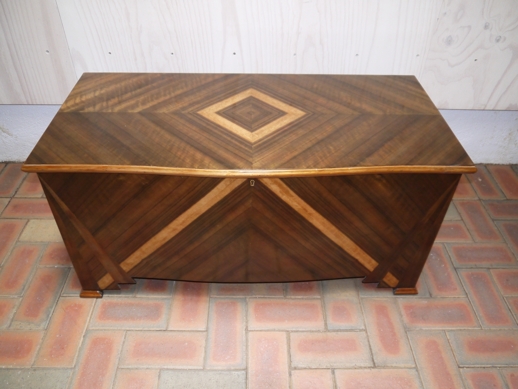 Cabinet makers chest, kauri pine with secret drawer, Australian 19th century