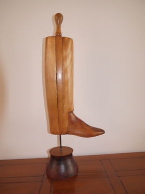 Kauri pine trunk, dovetailed, metal handles & steel corner brackets